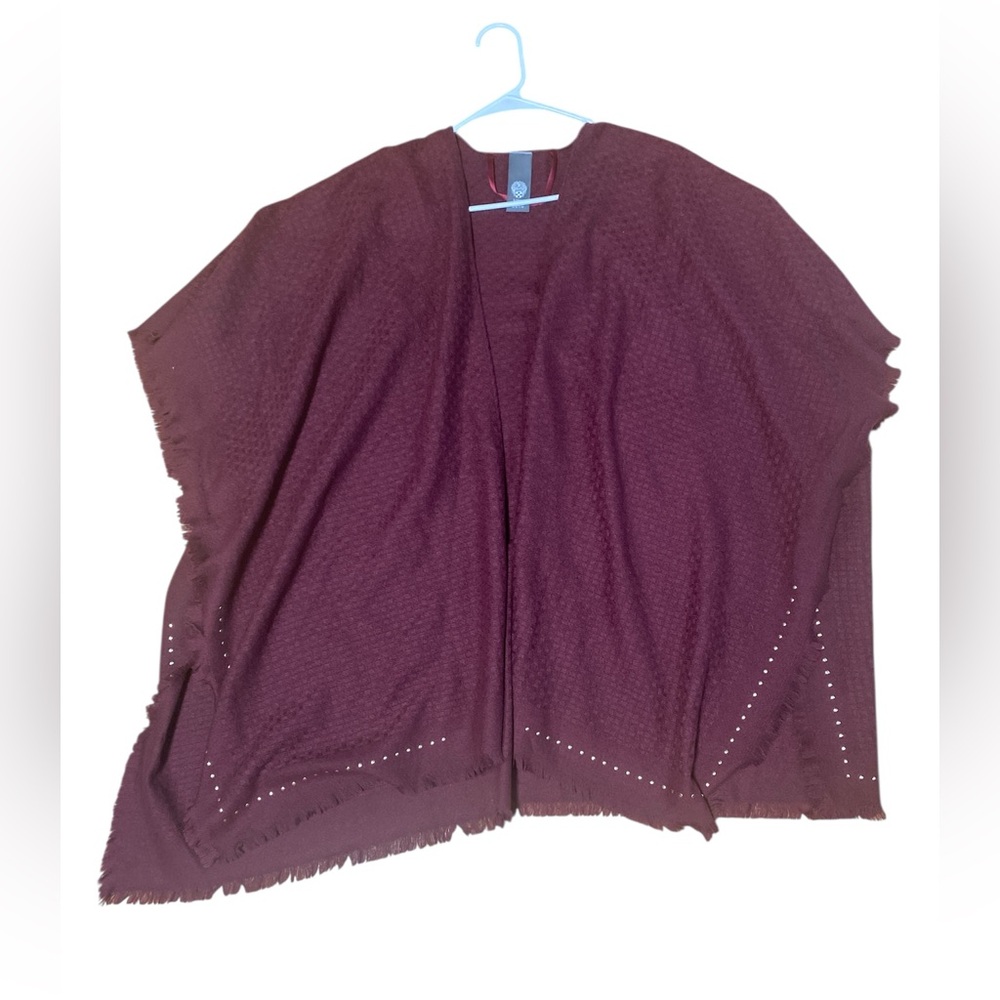 Vince Camuto Red Shrug Sweater